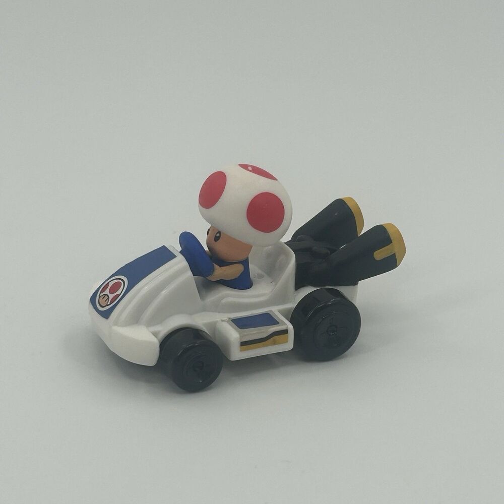 2024 Mario Kart McDonald’s Happy Meal Toy Toad Figure Nintendo Fast Shipping
